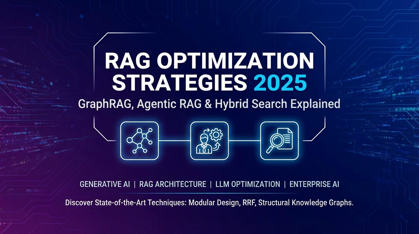 RAG Optimization Strategies 2025: GraphRAG, Agentic RAG & Hybrid Search Explained
